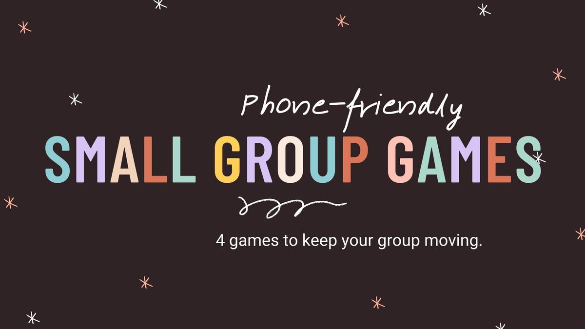 Phone-Friendly Small Group Games image number 0